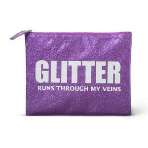 Purple Cosmetic Bag